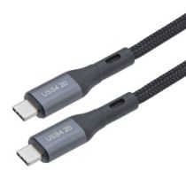 ShowMeCables USB4.0   20G/100W TYPE CM-CM, Metal plug, 3M