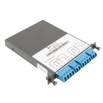 Passive Optical Tap - SMF LC Connectors - 50/50 Split - 1/2LGX Module