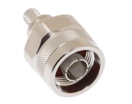 Times Microwave N Male Crimp Connector - LMR-200 - TC-200-NMH-X