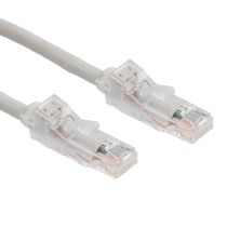 L-Com Category 6 Ethernet Traceable Cable Assembly with LED light Powered by Micro-USB, UTP, PVC, Gray, 2.0m