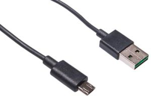 USB 2.0 Reversible A Male to Reversible Micro B Male - 3 FT