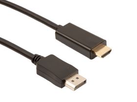 CABLE HDMI MALE-MALE 5M NOIR PLAQUE OR 4K AWG 26 D2 DIFFUSION