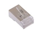 RJ45 Cat5e Shielded Connector - 8P8C - Stranded Cable - 10 Pack