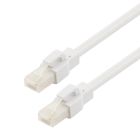 Cat6a Antibacterial/Antimicrobial Ethernet Cable Assembly - Unshielded