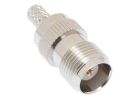 TNC Female Crimp Connector - RG58, RG141 & LMR-195