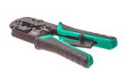 Ratchet Modular Crimping Tool for RJ22, RJ11, RJ12, and RJ45