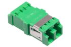 LC/APC to LC/APC Duplex Singlemode Fiber Adapter - Ceramic