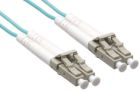 LC/LC 50/125 Multimode 40/100GB Duplex Fiber Patch Cable - OM4